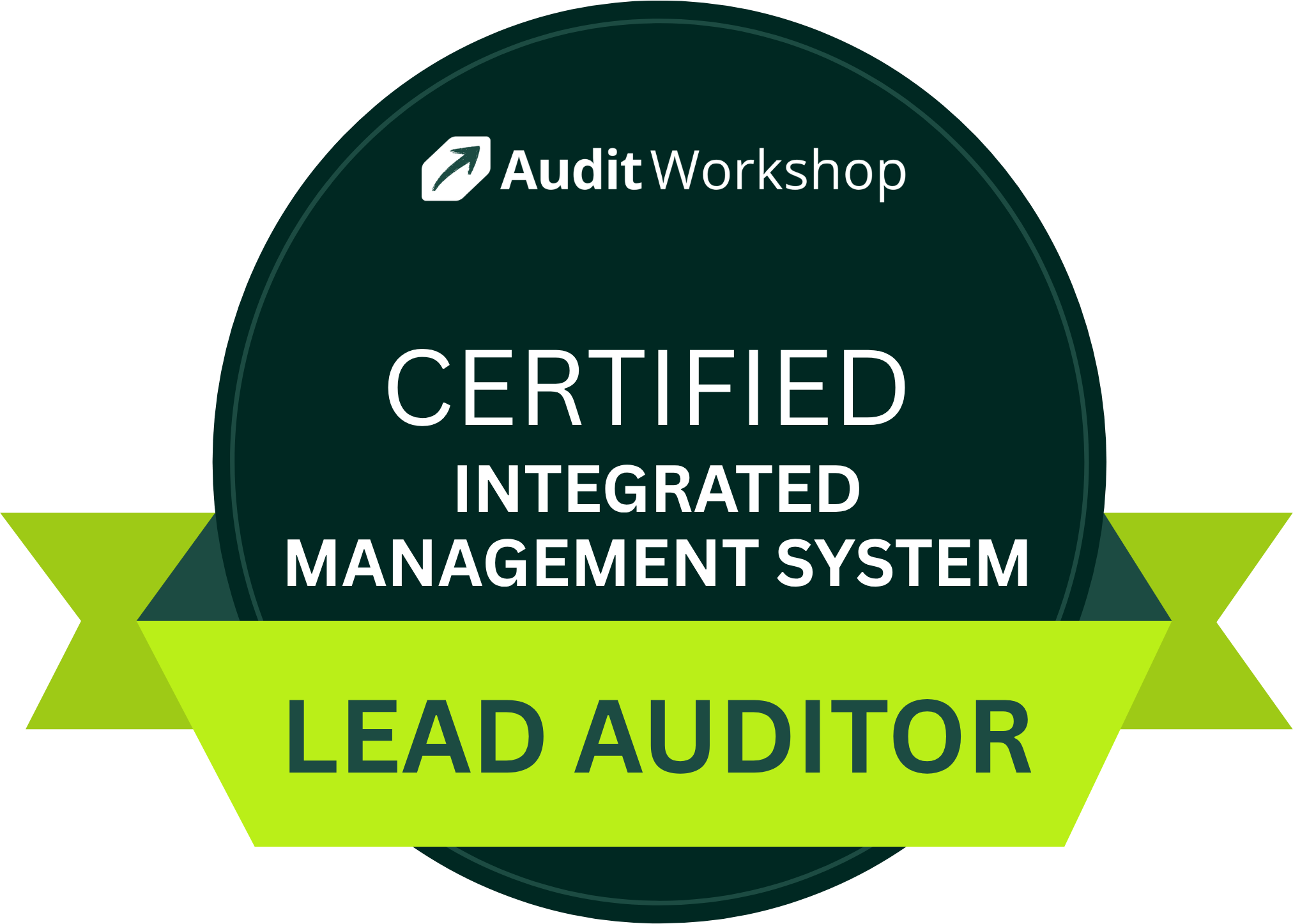 Integrated Management Systems Lead Auditor Training Course badge
