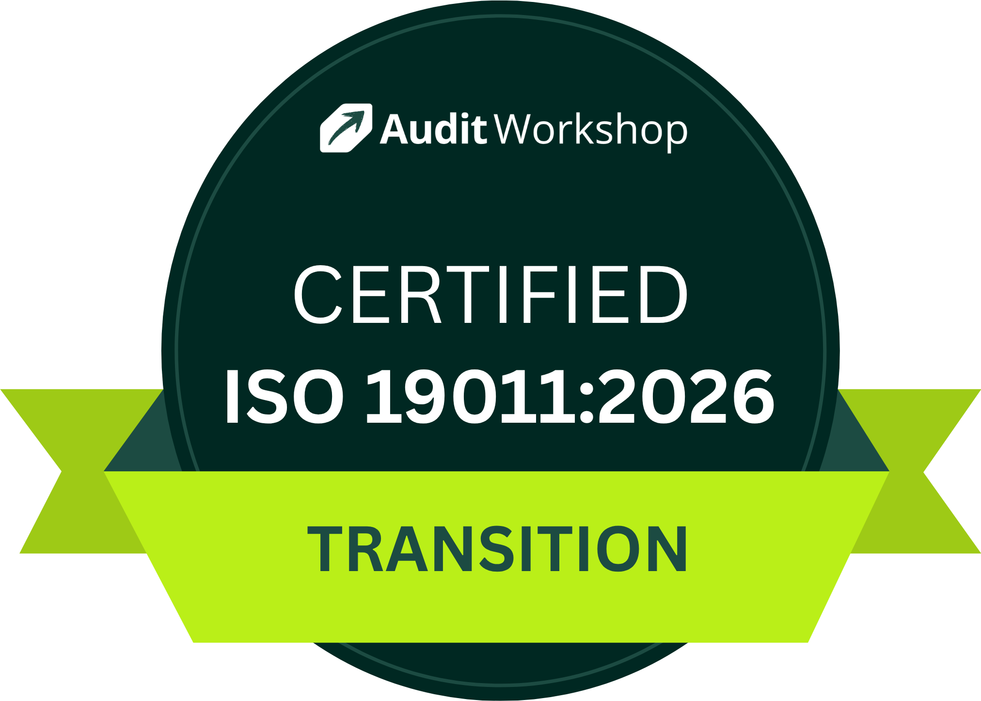 ISO 19011:2026 Transition Course badge
